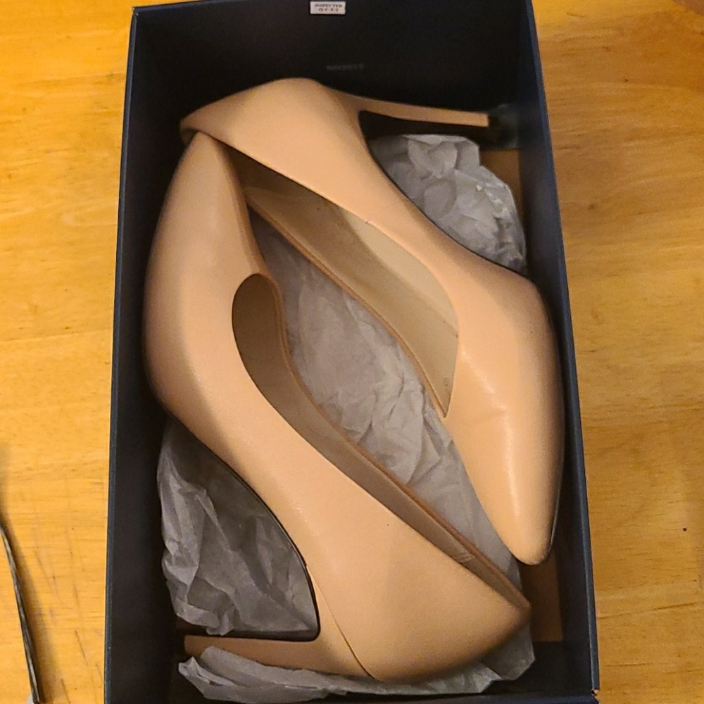 Cole Haan ballet pink pumps